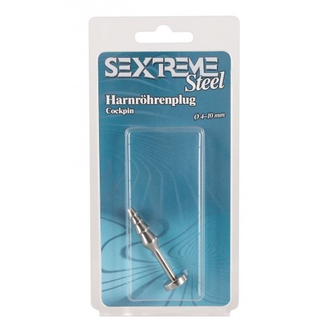 Уретральный плаг-елочка Sextreme Steel Cockpin